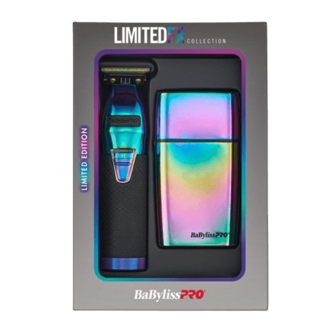 BaBylissPRO LimitedFX Iridescent Trimmer + Double Foil Shaver