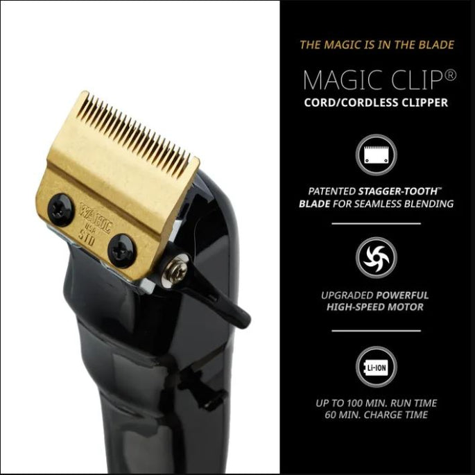 Wahl Black Cordless Magic Clip Clipper image 1