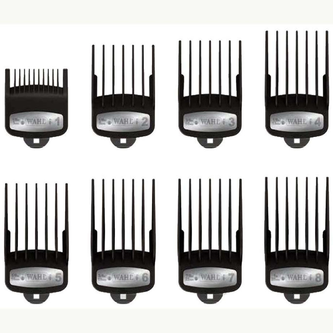 Wahl 8 Pack Premium Cutting Guides image 0