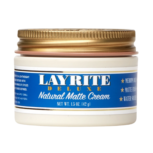 Layrite Deluxe Natural Matte Cream 1.5oz