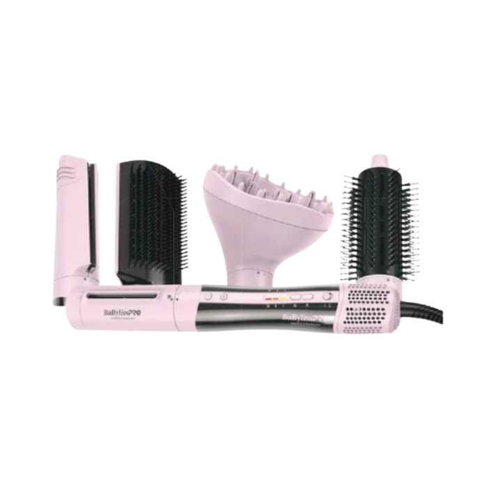 BaBylissPRO Nano Titanium StyleSwitch Multi-Styler + Dryer - Pink