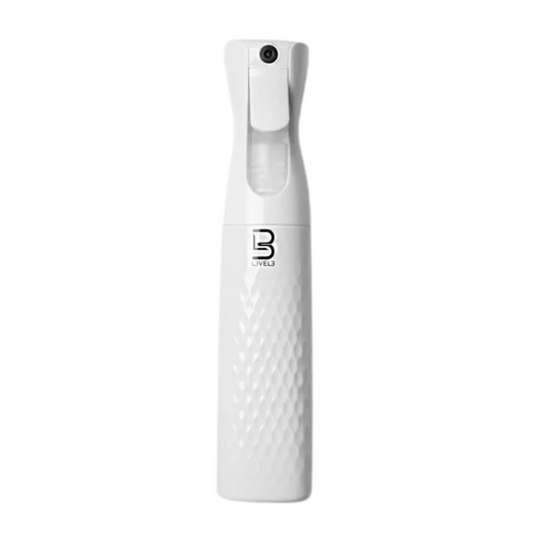 Level3 Beveled Spray Bottle - White