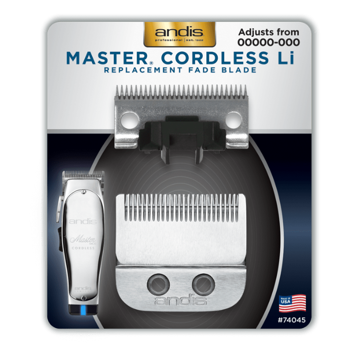 Master Cordless Li Replacement Fade Blade #74045 image 1