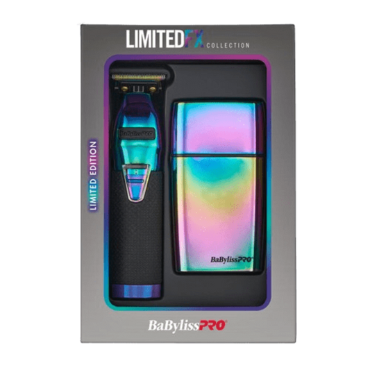 BaBylissPRO LimitedFX Iridescent Trimmer &amp; Double Foil Shaver image 0