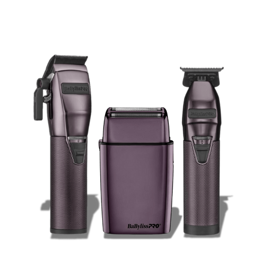 BaBylissPro Purple Clipper/Trimmer/Shaver Bundle image 0