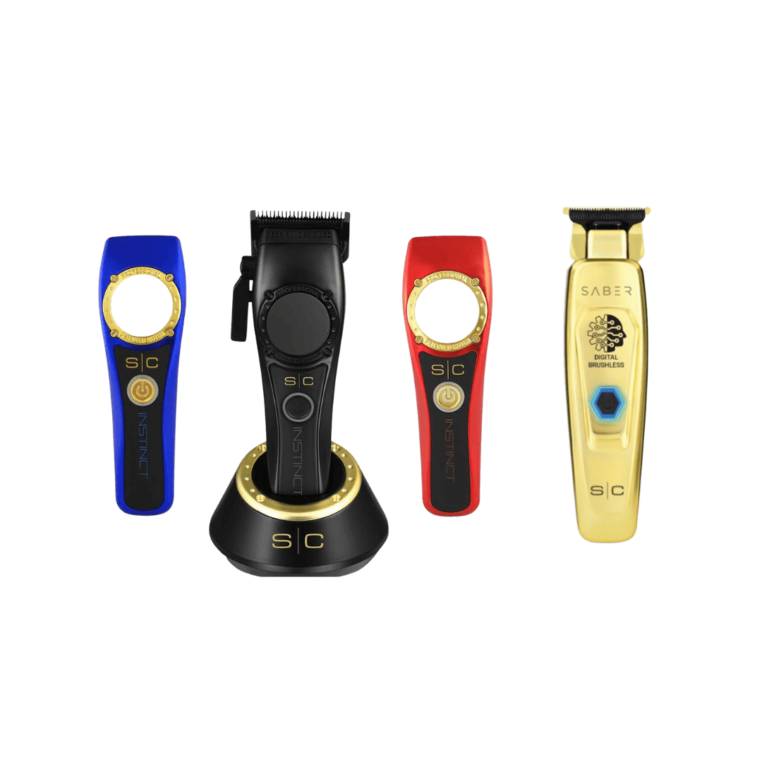 StyleCraft Instinct Clipper &amp; Gold Saber Trimmer Bundle image 0