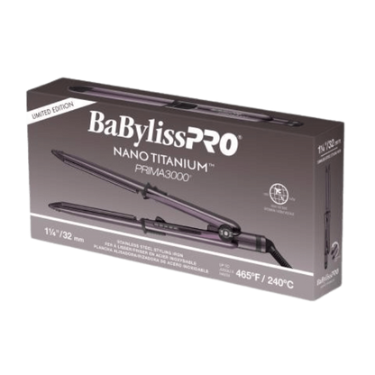 BaBylissPro Prima3100 Midnight Purple Flat Iron 1 1/4" image 2