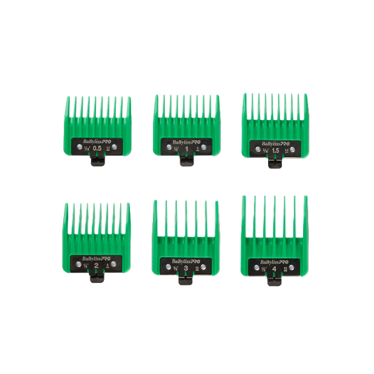 BaBylissPRO Precision Clipper Guards - Green