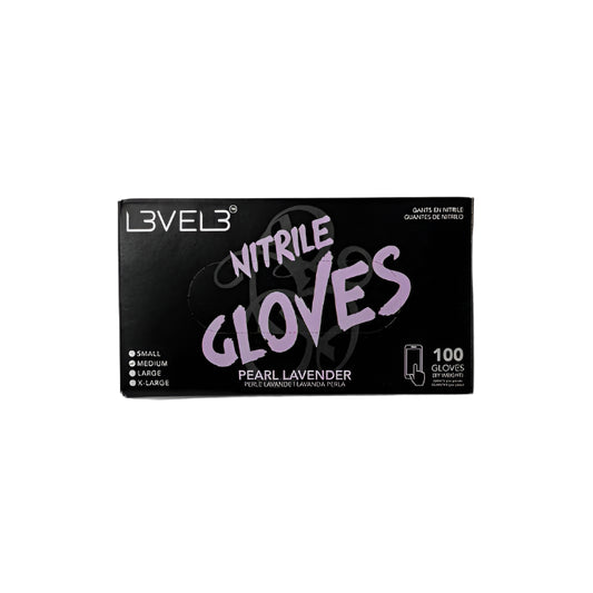 Level3 Nitrile Gloves - Pearl Lavender