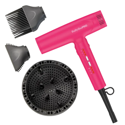BaBylissPRO Nano Light Ionic Dryer | Limited Edition Hot Pink