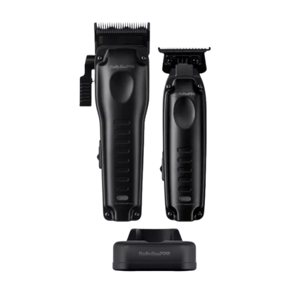 BaBylissPRO Lo-ProFX Compact Series Clipper + Trimmer Set - Black
