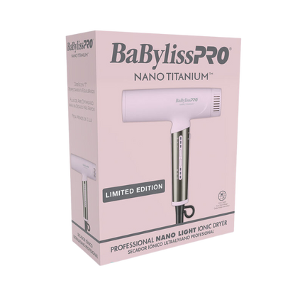BaBylissPRO Limited Edition Nano Titanium Ionic Dryer - Pink