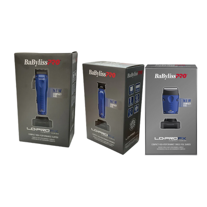 BaBylissPRO Lo-ProFX Compact Clipper Trimmer Shaver Trio