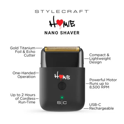 Stylecraft Homie - Nano Single Foil Shaver