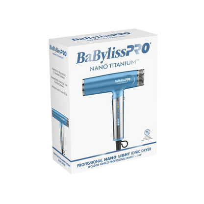 BaBylissPRO Nano Titanium Light Ionic High-Speed Dryer