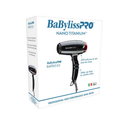 BaBylissPRO Rapido 2.0 Hair Dryer