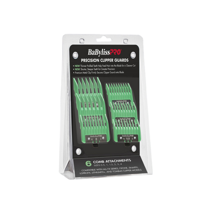 BaBylissPRO Precision Clipper Guards - Green
