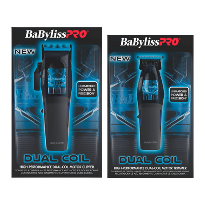 BabylissPRO Dual-Coil Clipper & Trimmer Combo
