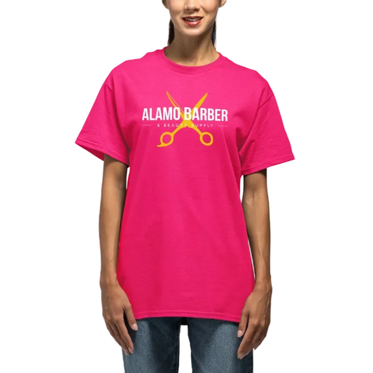 Alamo Barber T-Shirt Pink