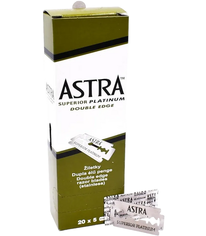 Astra Double Edge Safety Razor Blades 100 ct.