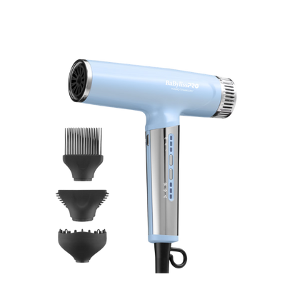 BaBylissPRO Nano Titanium Limited Edition Nano Light Ionic Dryer - Iced Blue