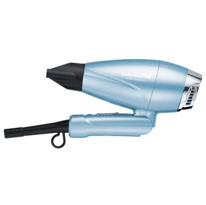 BaBylissPRO Nano Titanium Compact Ionic Folding Dryer