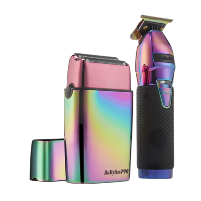 BaBylissPRO LimitedFX Iridescent Trimmer + Double Foil Shaver