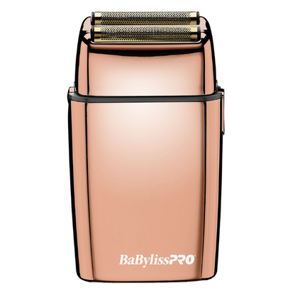 BaBylissPRO FoilFX02 Cordless Double Foil Shaver - Rose Gold