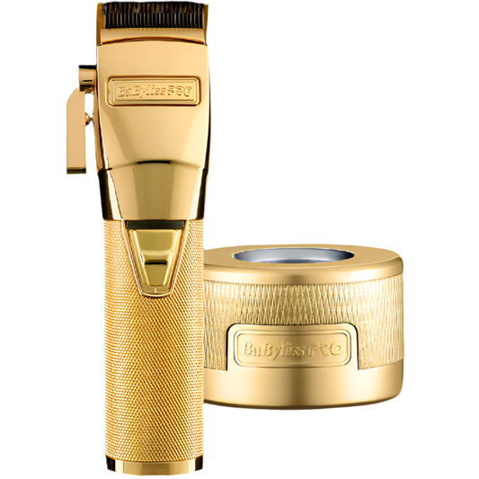 BaBylissPRO Gold Clipper & Charging Base