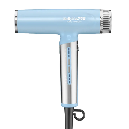 BaBylissPRO Nano Titanium Limited Edition Nano Light Ionic Dryer - Iced Blue