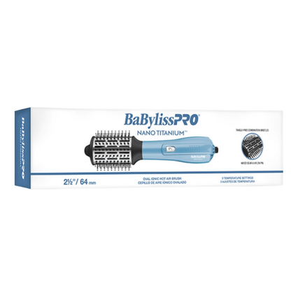 BaBylissPRO Nano Titanium 2.5" Oval Ionic Hair Brush