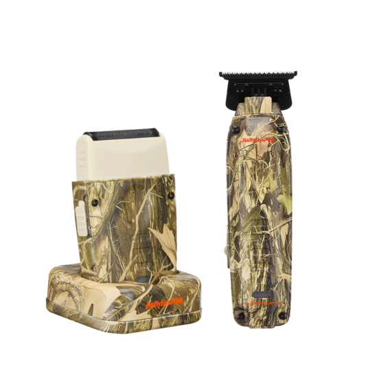BaBylissPRO Limited Edition Camo Collection Lo-ProFX Compact Single-Foil Shaver + Trimmer Duo