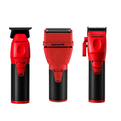 BaBylissPRO CoreFX Cordless Trio - Limited Edition Red