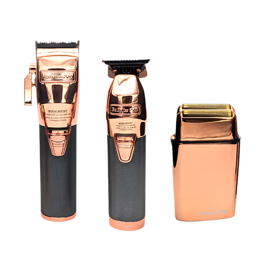 BaBylissPRO RoseFX+ Clipper Trimmer and Shaver Trio
