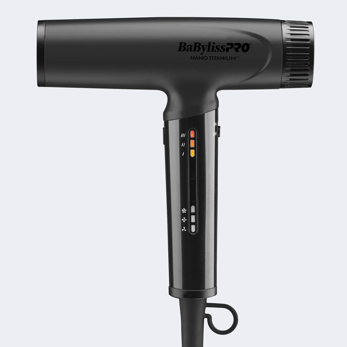 BaBylissPRO Nano Titanium High Speed Dryer Matte Black image 0