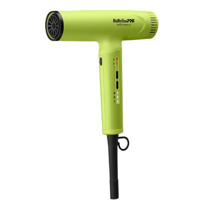 BaBylissPRO Nano Titanium Ionic Dryer - Neon Yellow