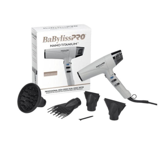 BaBylissPRO Limited Edition Nano Titanium Dryer - Grey image 1