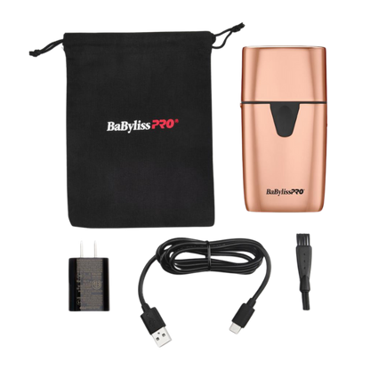BaBylissPRO UVFoil Double Foil Shaver - Rose Gold