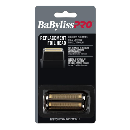 BabylissPro Replacement Foil &amp; Cutter - Black | FXRF2B