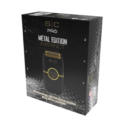 StyleCraft Instinct Metal Shaver - Black
