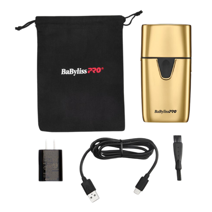 BaBylissPRO UVFoil Double Shaver - Gold