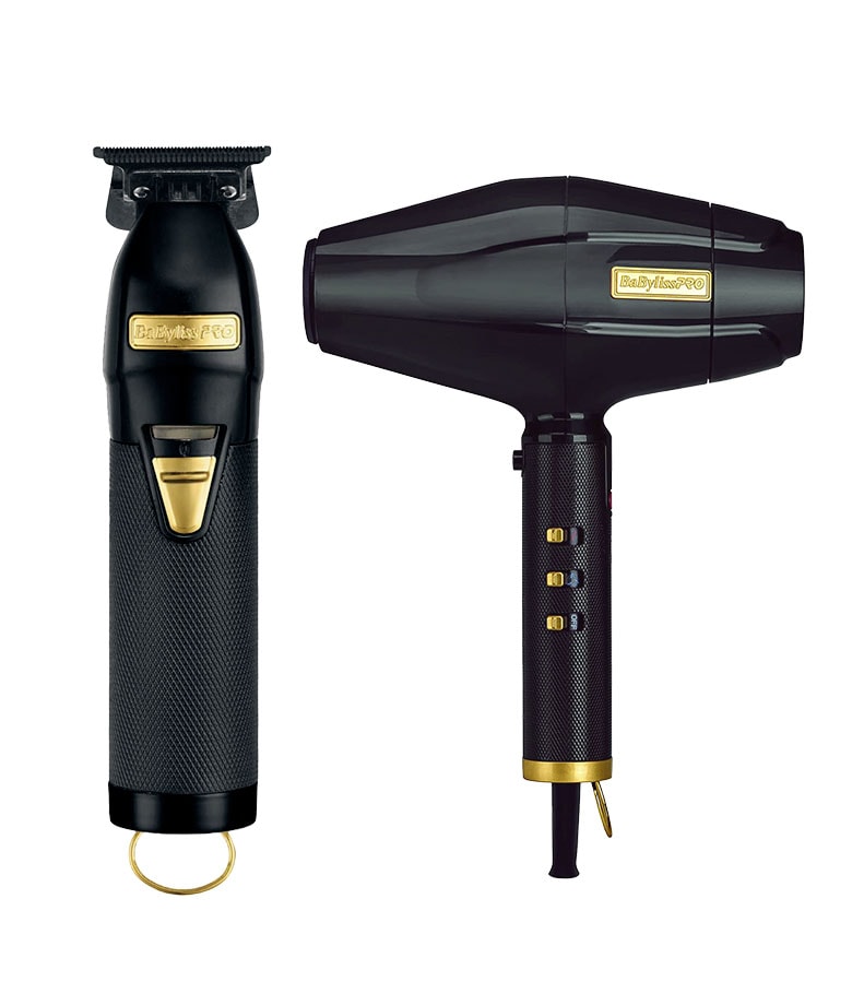 BaBylissPro Gold Cordless Clipper and Skeleton Trimmer Duo - Alamo Barber &  Beauty Supply