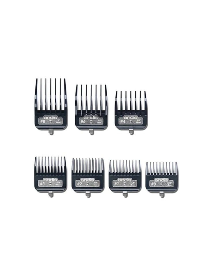 Andis Master Premium Metal Clip Comb Set - Alamo Barber