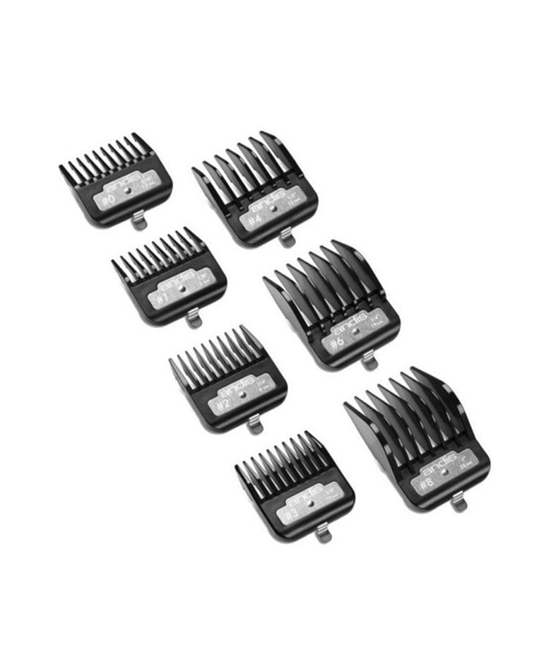 Andis Premium Metal Clip Comb Set - Alamo Barber & Beauty Supply