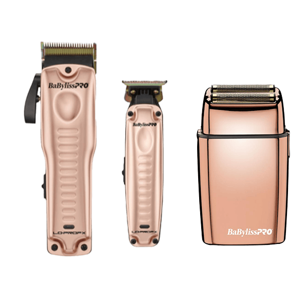 BaBylissPro Rose Gold Clipper and Trimmer Combo - Alamo Barber & Beauty  Supply