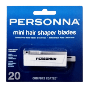 Mini hair shaper blades